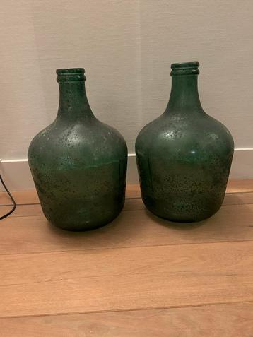 XL-vazen decoratie groen beschikbaar voor biedingen