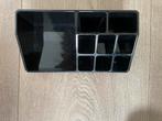 Zwarte make-up organizer, Ophalen of Verzenden, Zo goed als nieuw