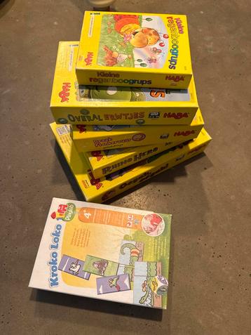 HABA Bordspellen en Kroko Loko - Leuke Kinderspellen beschikbaar voor biedingen
