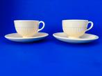 Twee Wedgwood EDME kop en schotels, Antiek en Kunst, Antiek | Servies los, Ophalen of Verzenden