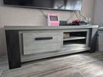 Salontafel & TV Meubel - Industrieel Grijs/Antraciet, Huis en Inrichting, Kasten | Televisiemeubels, Ophalen, 100 tot 150 cm, Zo goed als nieuw