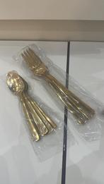 Mini lepel & vorken goud, Verzenden