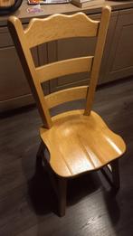 4 eetkamerstoelen, Ophalen, Gebruikt, Hout, Vier