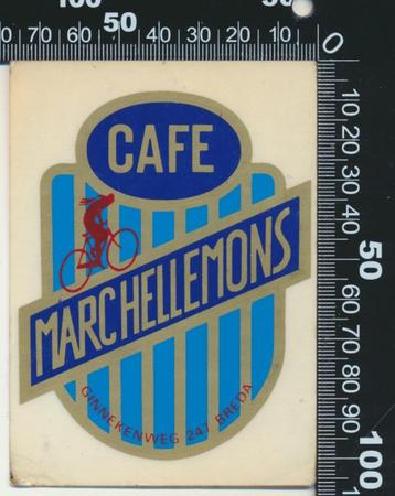 Sticker: Cafe Marchellemons - Breda beschikbaar voor biedingen