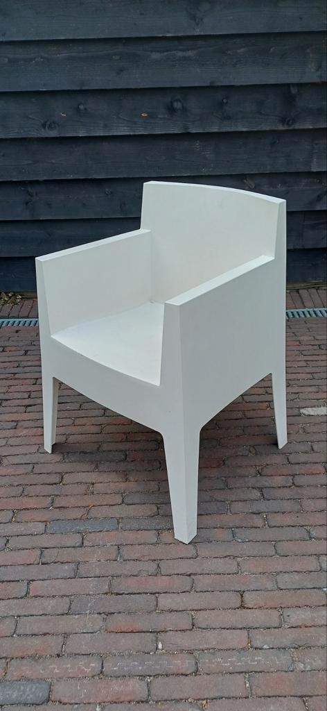 6 stuks Driade toy stoel, Huis en Inrichting, Stoelen, Zo goed als nieuw, Vijf, Zes of meer stoelen, Kunststof, Wit, Ophalen