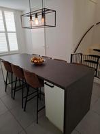 Keukentafel met ingebouwde opbergkasten - moet snel weg!, Huis en Inrichting, Gebruikt, 200 cm of meer, Rechthoekig, 50 tot 100 cm