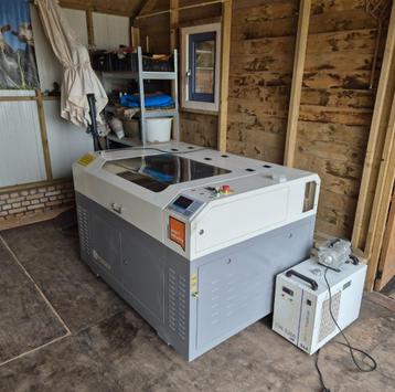 Co2-laser  60x90 cm werkoppervlak beschikbaar voor biedingen