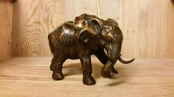 BRONZEN OLIFANT/ 2 MODELLEN/ DIERENBEELD beschikbaar voor biedingen