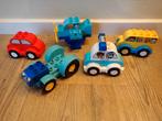 duplo mijn eerste politie auto, tractor, bus vliegtuig auto, Ophalen of Verzenden, Zo goed als nieuw, Losse stenen, Duplo
