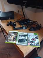 Xbox 360 met games en controller, 360 Pro of Premium, Ophalen of Verzenden, 60 GB, Met 1 controller