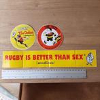 Stickers rugby, Ophalen of Verzenden, Zo goed als nieuw, Sport