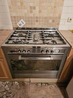 Pelgrim 4pits gasfornuis met oven, Gebruikt, Hete lucht, 60 cm of meer, Ophalen of Verzenden