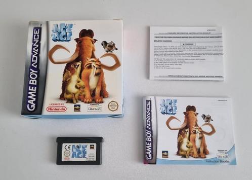 Ice Age Nintendo Game Boy Advance GBA Game Compleet, Spelcomputers en Games, Games | Nintendo Game Boy, Gebruikt, Ophalen of Verzenden