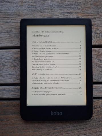 Kobo Clara HD eReader (met verlichting) beschikbaar voor biedingen
