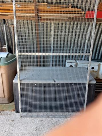 2 aluminium volière panelen beschikbaar voor biedingen