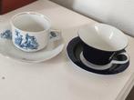 Twee kopjes en schotels, Antiek en Kunst, Ophalen of Verzenden