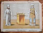 Schoolplaat "Priesters en reukaltaar" / H.J. van Lummel, Antiek en Kunst, Antiek | Schoolplaten, Ophalen, Geschiedenis