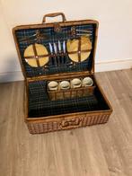 Picknickmand voor 4 personen, Antiek en Kunst, Ophalen of Verzenden