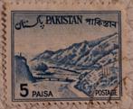 Pakistan 1961 - 5 Paisa, Ophalen of Verzenden, Gestempeld