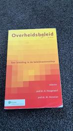 Overheidsbeleid, Ophalen of Verzenden, Zo goed als nieuw, Sociale wetenschap