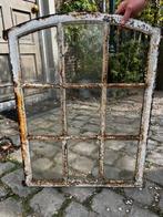 Antieke gietijzeren stalramen, Doe-het-zelf en Verbouw, Glas en Ramen, Ophalen, Gebruikt, Minder dan 80 cm, Minder dan 80 cm