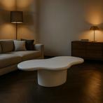 Salontafel Organisch wit 120 Direct/Leverbaar/Modern E-7176, Huis en Inrichting, Ophalen, 100 tot 150 cm, Nieuw, 50 tot 100 cm