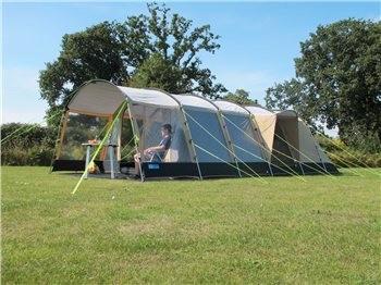 Kampa Croyde 8 Classic Tunneltent - Ruim & Comfortabel, Caravans en Kamperen, Tenten, meer dan 6, Gebruikt, Ophalen