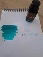 Diamine Steel Blue vulpen ink / fountain pen ink sample, Verzamelen, Pennenverzamelingen, Nieuw, Vulpen, Ophalen of Verzenden