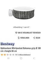 Jacuzzi, Ophalen, Zo goed als nieuw, Grondzeil, Opblaasbaar