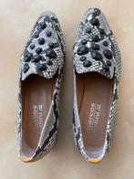 Marcos Nalini loafers mt 38,5 met platte hak, Kleding | Dames, Schoenen, Marcos nalini, Zwart, Ophalen of Verzenden, Zo goed als nieuw