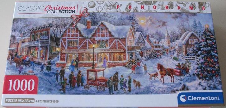 Puzzel *** GETTING READY FOR CHRISTMAS *** 1000 stukjes, Hobby en Vrije tijd, Denksport en Puzzels, Zo goed als nieuw, Legpuzzel