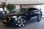 Audi Q3 Sportback 45 TFSI e S-Line 245 PK Led Keyless Trekha, Gebruikt, Zwart, 4 cilinders, Leder en Stof