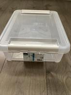 Home Opbergbox 8 L Met Deksel Transparant 30x40x11cm 5 stuks, Ophalen, Nieuw, Overige typen