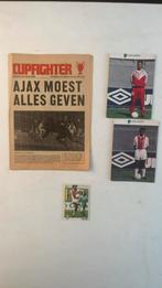 Ajax plaatjes en srv  krantje, Verzamelen, Verzenden, ., Zo goed als nieuw, .