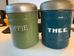 Oude blikken voor koffie en thee, Antiek en Kunst, Ophalen of Verzenden