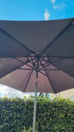 Parasol antraciet Intratuin, Ophalen, Zo goed als nieuw, 2 tot 3 meter, Parasolvoet