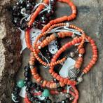 antieke armbanden in vele soorten en uitvoeringen in mijn ad, Ophalen of Verzenden, Nieuw, Rood, Goud