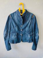 Marithe Francoise Girbaud denim jas, maat in omschrijving, Marithe Francoise Girbaud, Blauw, Maat 42/44 (L), Ophalen of Verzenden