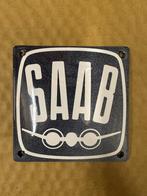 Saab emaille bordje, Reclamebord, I, Nieuw, Ophalen of Verzenden
