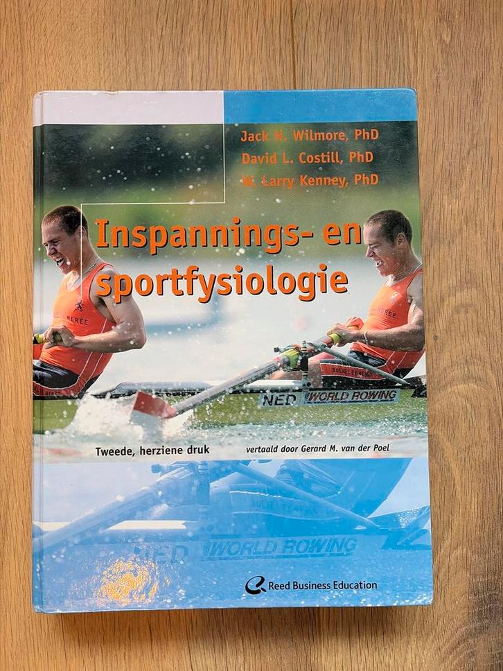 Inspannings- en sportfysiologie - Als nieuw, Boeken, Sportboeken, Zo goed als nieuw, Overige sporten, Ophalen of Verzenden