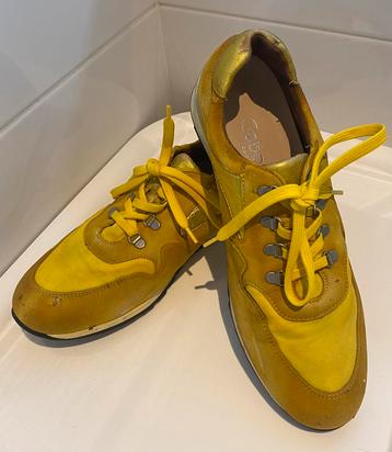 Gele sneakers van Gabor in maat 5 1/2