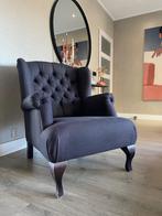 Fauteuil Kotter Living antraciet/zwart, Huis en Inrichting, Fauteuils, Ophalen, Gebruikt, 75 tot 100 cm, 75 tot 100 cm