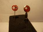 2 SPELDJES UIT ZWITSERLAND, Ophalen of Verzenden, Zo goed als nieuw, Stad of Land, Speldje of Pin
