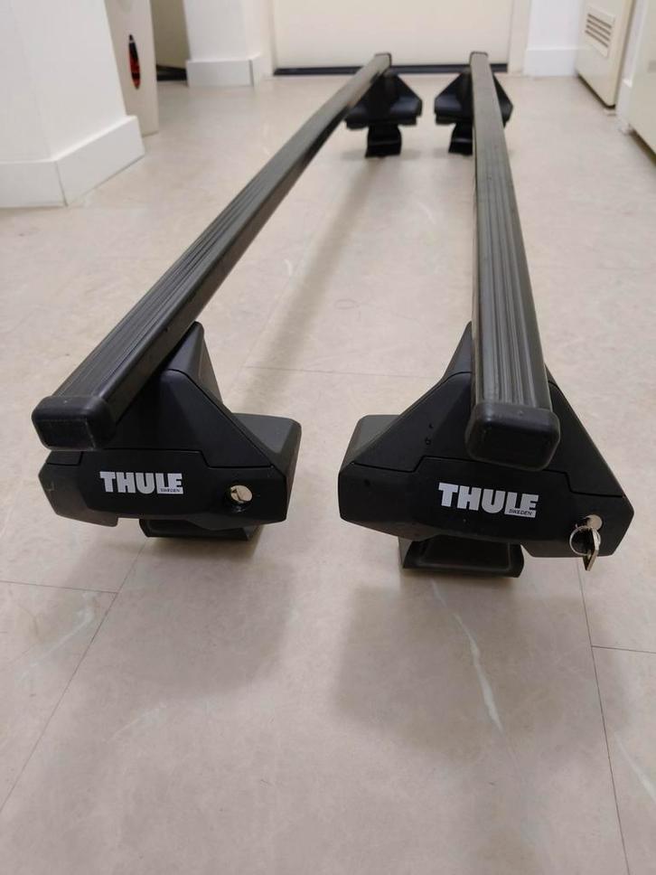 Thule evo clamp dakdragers Peugeot 3008 en 5008 bj. 2017+, Auto diversen, Dakdragers, Zo goed als nieuw, Ophalen of Verzenden