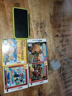 New 2DS XL black/lime met 6 spellen, Spelcomputers en Games, Spelcomputers | Nintendo 2DS en 3DS, Ophalen of Verzenden