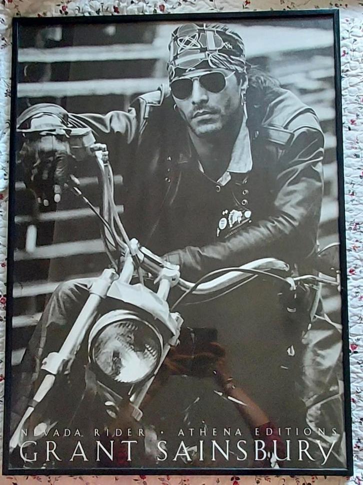 Grant Sainsbury Nevada Rider Poster - Athena Editions, Antiek en Kunst, Kunst | Tekeningen en Foto's, Ophalen