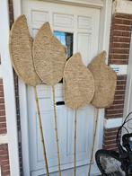 4 decoratieve waaiers.  Leuk voor in de tuin., Ophalen, Zo goed als nieuw