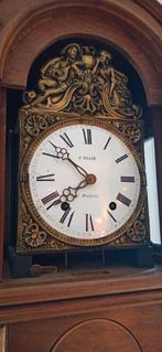 Comtoise klok met mahonie ombouw en gewichten, Antiek en Kunst, Antiek | Klokken, Ophalen of Verzenden
