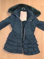 Le chic winterjas 104 groen, Kinderen en Baby's, Kinderkleding | Maat 104, Ophalen of Verzenden, Zo goed als nieuw, Meisje, Jas