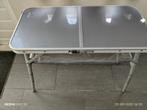 BO - CAMP alum campingtafel 80 bij 40 blad 30 /44/54/68 hoog, Ophalen of Verzenden, Zo goed als nieuw, Campingtafel
